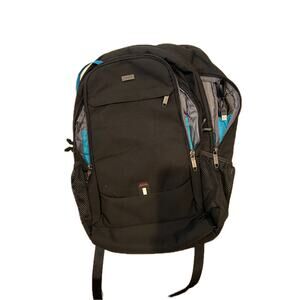 Duslang Padded Computer Black Backpack